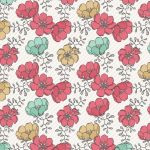 Teresa Collins Designs - Daily Stories  Floral  12 x 12 Double Sided Patterned Paper