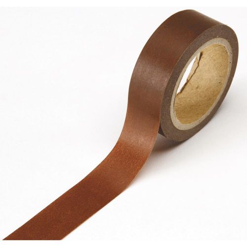 Darice - Washi Masking Tape - Brown