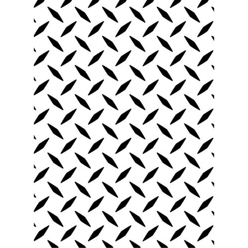 Darice - Embossing Essentials - Embossing Folder - Diamond Plate Pattern
