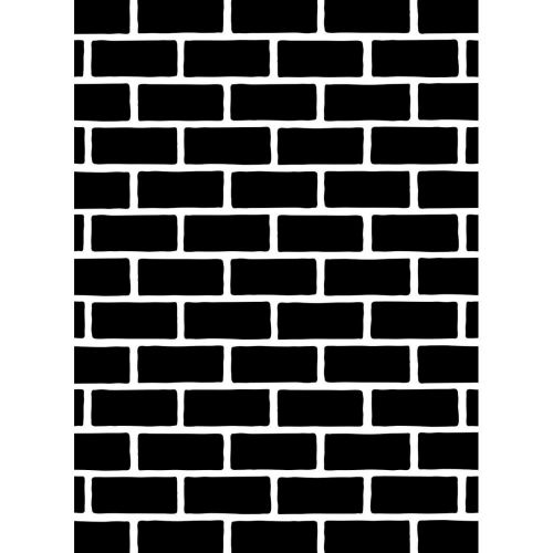 Darice - Embossing Essentials - Embossing Folder - Brick Pattern