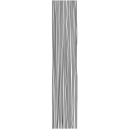 Darice - Embossing Essentials - Embossing Folder Border 2.5"X12" - Thin Lines