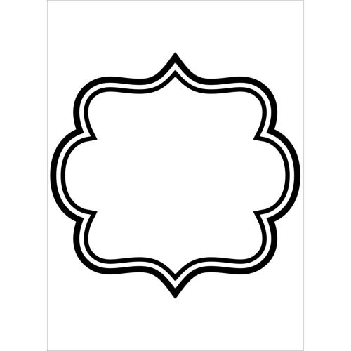 Darice - Embossing Essentials - Embossing Folder - Square Border