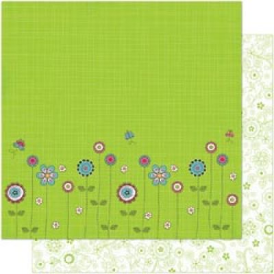 Bo Bunny - Petal Pushers - Patterned Paper - Garden