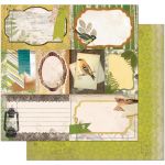 Bo Bunny - Trail Mix Collection - 12" Trail Mix Woodland Picnic