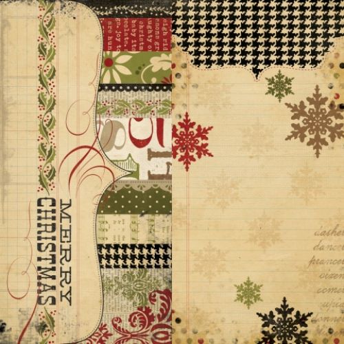 Simple Stories - 25 Days of Christmas - 6x12 Page Elements