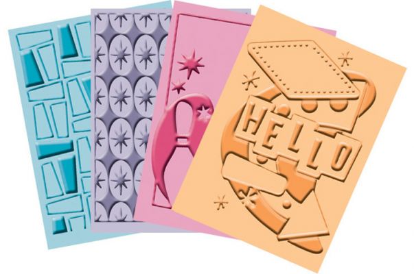 Cuttlebug - Embossing Folder Set - Nifty Fifties