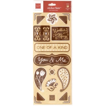 Chatterbox - Sticker Fuzz - Chocolate & Sand