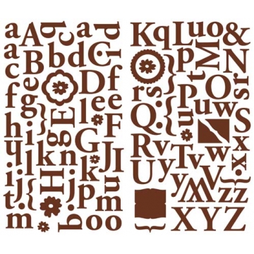 Making Memories - Noteworthy II - Delaney - Sticker Shimmer Alpha