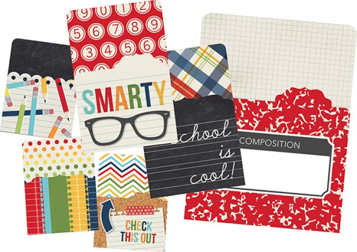 Simple Stories - Smarty Pants - 6 Snap Pockets