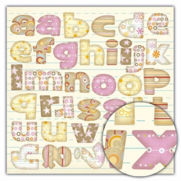 Sassafras Lass - Daydream - Diecut Monograms