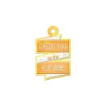 We R Memory Keepers - Feelin' Groovy - Embossed Tag - Flip Side
