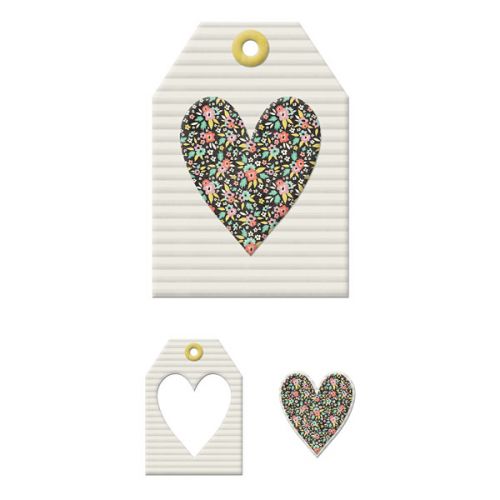 We R Memory Keepers - Chalk Board Collection - Frames - Heart