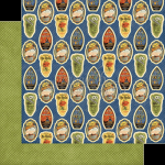 Graphic 45 - Fashionista - Perfumeries Patterned Paper