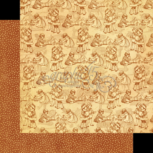 Graphic 45 - Christmas Emporium - All I Want for Christmas Patterned Paper