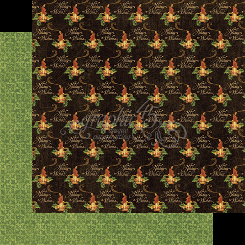 Graphic 45 - Christmas Emporium - Merry and Bright Patterned Paper