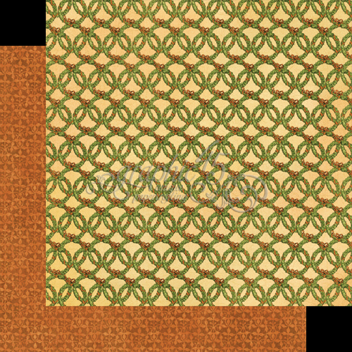 Graphic 45 - Christmas Emporium - Under the Mistletoe Patterned Paper