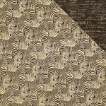 Graphic 45 - Safari Adventure Double-Sided Cardstock 12"X12" - Natural Habitat