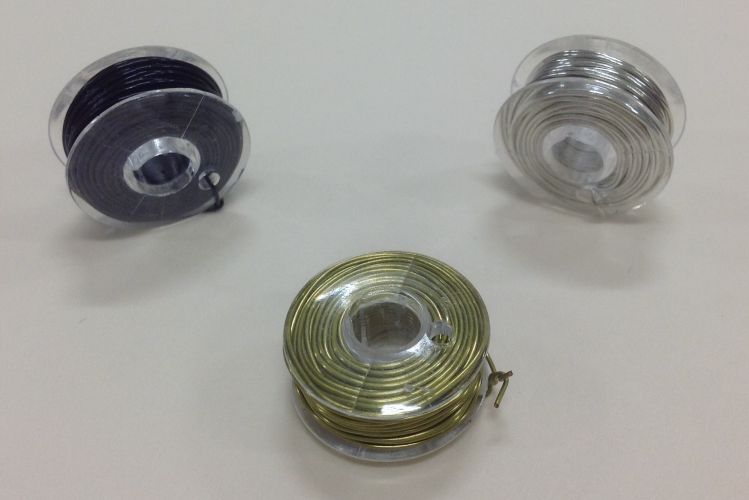 Boyle - Scrappy Bizz - Craft Wire - Silver, Gold and Black