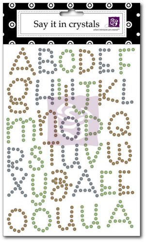 Prima MARKETING INC - Say It In Crystals  - Alphabet