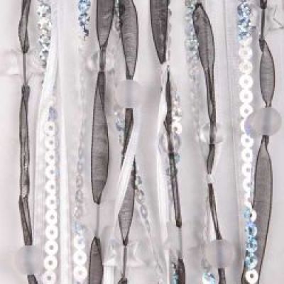 Boyle - Deco Wrap White and Black with Stars