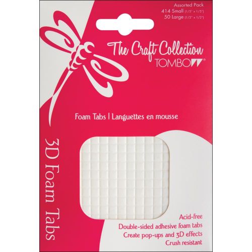 Tombow Mono - Craft Collection - 3D Foam Tabs Assorted Pack