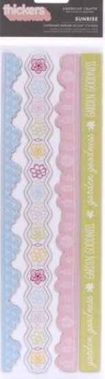 American Crafts - Thickers - Sunrise Borders