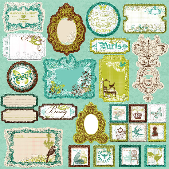 Prima Marketing Inc - Chipboard Sticker Madeline