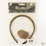 Prima Marketing Inc - Headband 8mm Brown