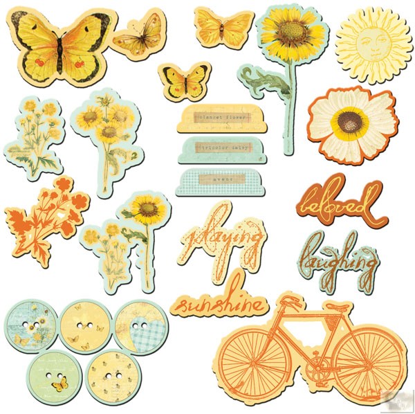 Prima Marketing Inc. Cardboard 24 Pc Sun Kiss