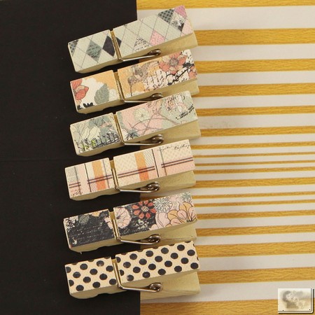 Prima Marketing Inc. - Canvas Wood Clips- Rondelle