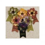 Prima Marketing Inc - Time Traveler's Memories - Paper Flowers - Hard Time 2.25" W/Banner, 6/Pkg
