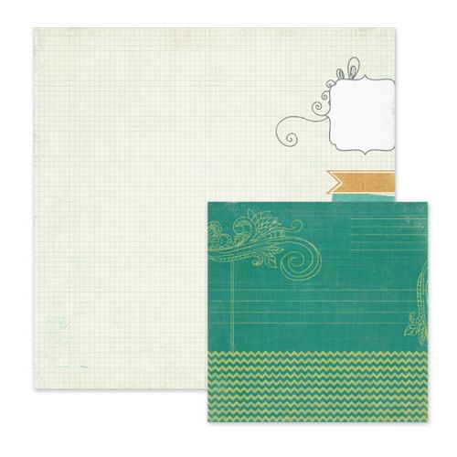 We R Memory Keepers - For the Record - Double Sided Patterned Paper - Details