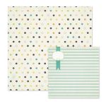 We R Memory Keepers - For the Record - Double Sided Patterned Paper - Dictation
