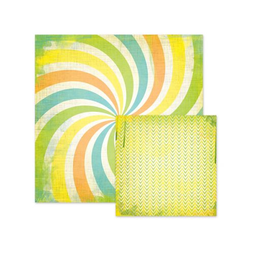 We R Memory Keepers - Feelin' Groovy - Double Sided Patterned Paper - Psychedelic