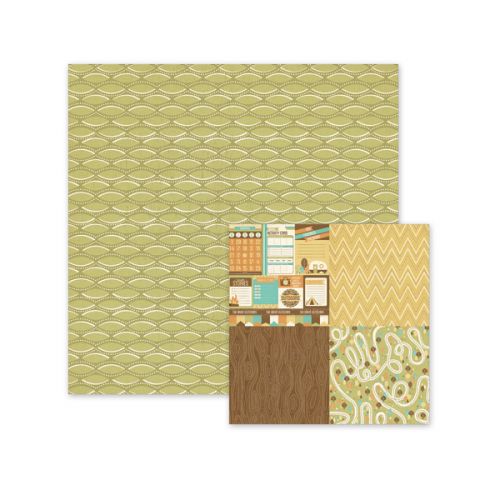 We R Memory Keepers - Happy Campers - Double Sided Patterned Paper - Great Outdoors