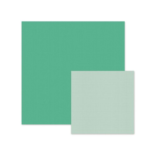 We R Memory Keepers - Chalk Board Collection - 12x12" Textured Cardstock - Emerald