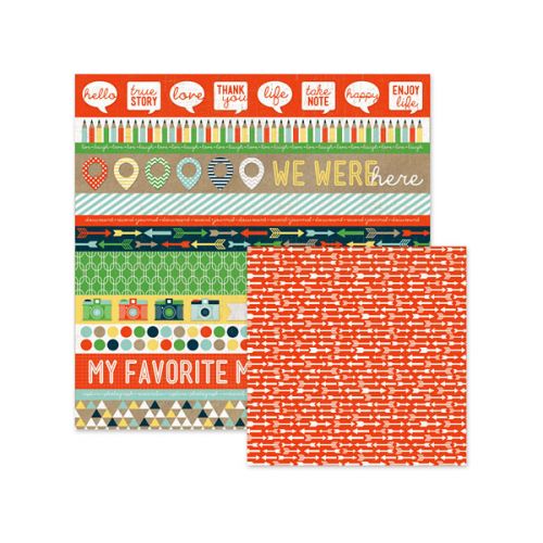 We R Memory Keepers - Notable Collection - 12x12" Printed Paper - Noteworthy