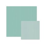 We R Memory Keepers - Notable Collection - 12x12" Textured Cardstock - Aqua