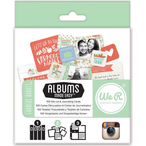 We R Memory Keepers - Albums Made Easy - Instagram Journaling Cards - Farmers Market