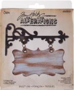 Sizzix - Tim Holtz - Alterations - Bigz Die - Hanging Sign