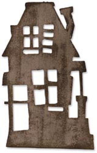 Sizzix - Tim Holtz - Alterations - Bigz Die  - Rickety House