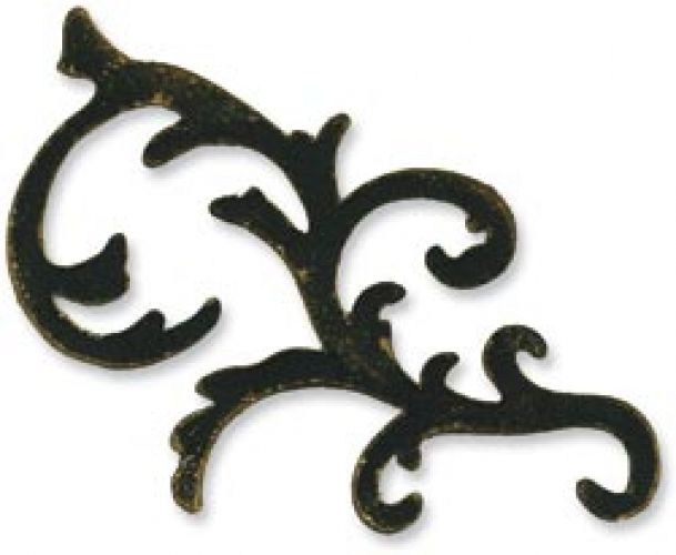 Sizzix - Tim Holtz - Alterations - Movers and Shapers - Mini Flourish Die