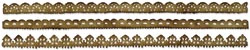 Sizzix - Tim Holtz - Alterations - Sizzlits Decorative Strip Sizzlits Die - Vintage Lace - Sizzlits Die