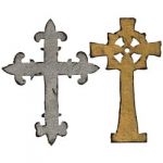 Sizzix - Tim Holtz - Alterations - Bigz Die - Ornate Crosses