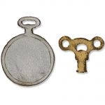Sizzix - Tim Holtz - Alterations - Movers & Shapers - Mini Clock Key & Pocket Watch