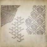 Sizzix - Tim Holtz - Alterations - Thinlits Die 3/Pkg By Tim Holtz - Mixed Media Halloween