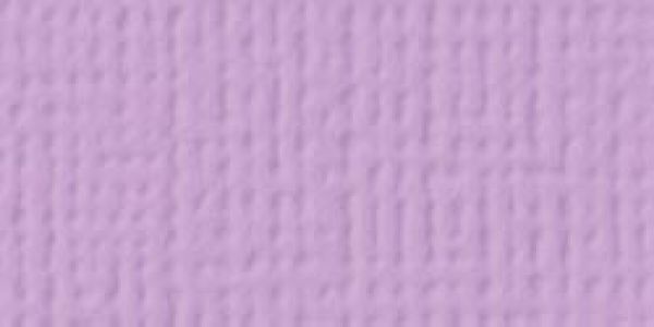 American Crafts - Cardstock - Linen Weave - Lilac
