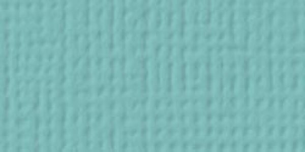 American Crafts - Cardstock - Linen Weave - Robin's Egg