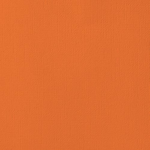 American Crafts - Cardstock - Linen Weave - 12 X 12 - Poppy