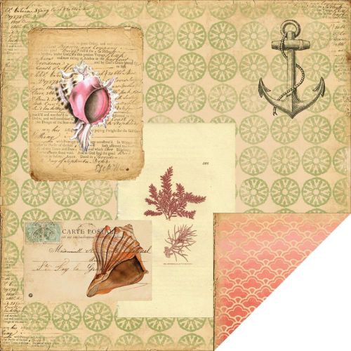 7 Gypsies - Maritime Collection - 12 x 12 Paper - Coquille